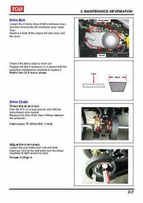 TGB Blade 250 ATV Quad Service Repair Manual, Page 30