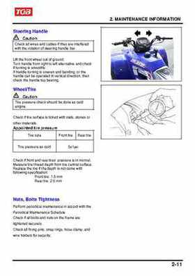 TGB Blade 250 ATV Quad Service Repair Manual, Page 34