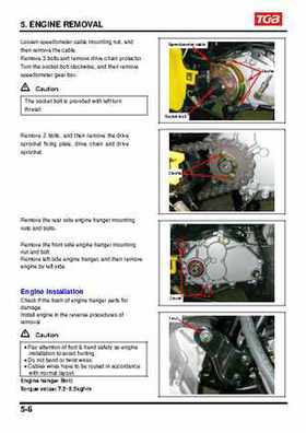 TGB Blade 250 ATV Quad Service Repair Manual, Page 63
