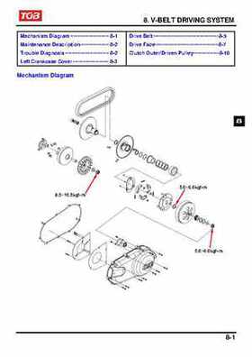 TGB Blade 250 ATV Quad Service Repair Manual, Page 88