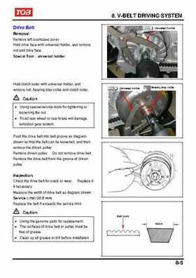 TGB Blade 250 ATV Quad Service Repair Manual, Page 92