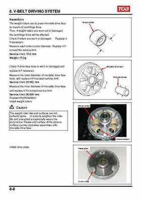 TGB Blade 250 ATV Quad Service Repair Manual, Page 95