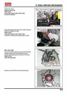 TGB Blade 250 ATV Quad Service Repair Manual, Page 110
