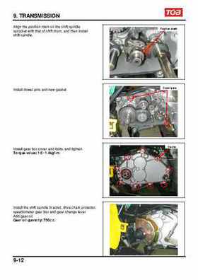 TGB Blade 250 ATV Quad Service Repair Manual, Page 113