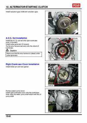 TGB Blade 250 ATV Quad Service Repair Manual, Page 121
