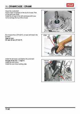 TGB Blade 250 ATV Quad Service Repair Manual, Page 131