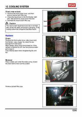 TGB Blade 250 ATV Quad Service Repair Manual, Page 137