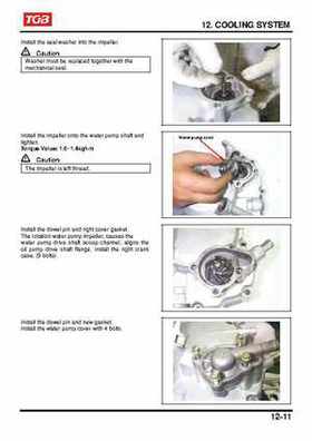 TGB Blade 250 ATV Quad Service Repair Manual, Page 142