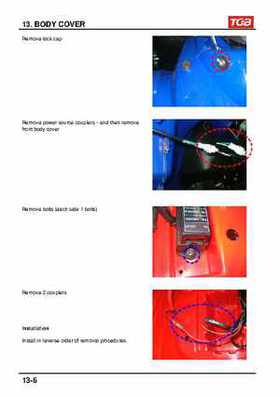 TGB Blade 250 ATV Quad Service Repair Manual, Page 149