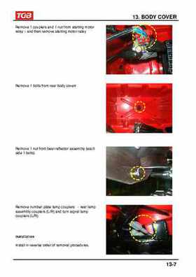 TGB Blade 250 ATV Quad Service Repair Manual, Page 150