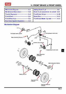 TGB Blade 250 ATV Quad Service Repair Manual, Page 153