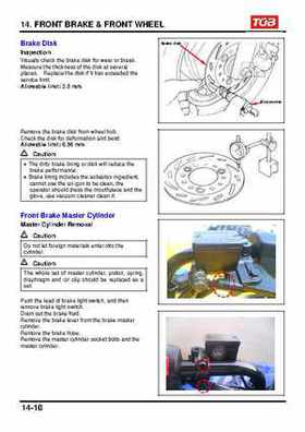 TGB Blade 250 ATV Quad Service Repair Manual, Page 162