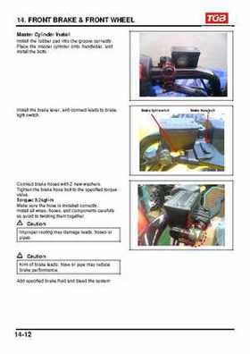 TGB Blade 250 ATV Quad Service Repair Manual, Page 164