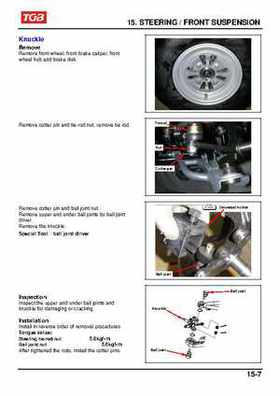 TGB Blade 250 ATV Quad Service Repair Manual, Page 172