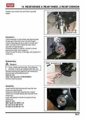 TGB Blade 250 ATV Quad Service Repair Manual, Page 182