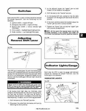 2000 Arctic Cat ATV Factory Service Manual, Page 40