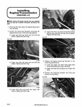 2000 Arctic Cat ATV Factory Service Manual, Page 63
