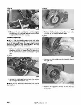 2000 Arctic Cat ATV Factory Service Manual, Page 271