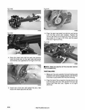 2000 Arctic Cat ATV Factory Service Manual, Page 273