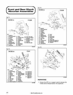 2000 Arctic Cat ATV Factory Service Manual, Page 280
