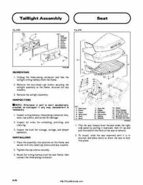 2000 Arctic Cat ATV Factory Service Manual, Page 308