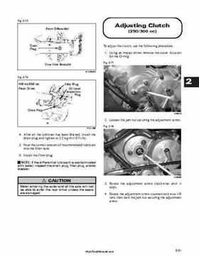 2001 Arctic Cat ATVs factory service and repair manual, Page 38