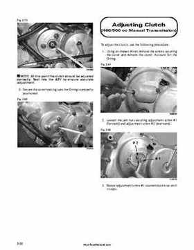 2001 Arctic Cat ATVs factory service and repair manual, Page 39