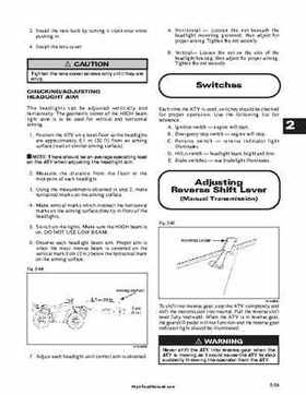 2001 Arctic Cat ATVs factory service and repair manual, Page 42