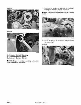 2001 Arctic Cat ATVs factory service and repair manual, Page 91