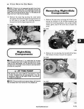 2001 Arctic Cat ATVs factory service and repair manual, Page 180