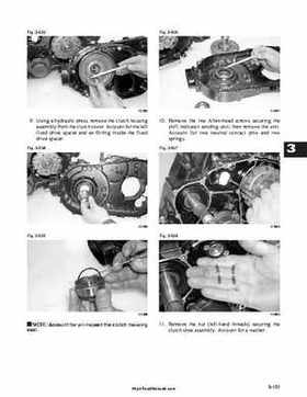 2001 Arctic Cat ATVs factory service and repair manual, Page 182