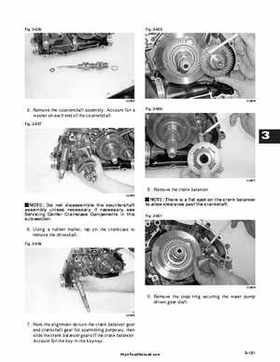 2001 Arctic Cat ATVs factory service and repair manual, Page 186