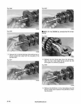 2001 Arctic Cat ATVs factory service and repair manual, Page 233