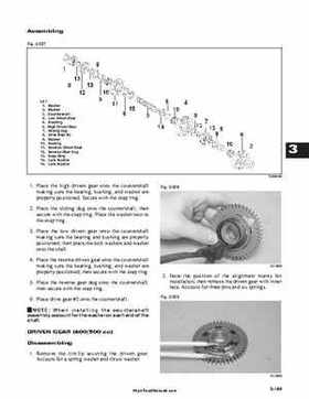 2001 Arctic Cat ATVs factory service and repair manual, Page 244