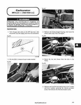 2001 Arctic Cat ATVs factory service and repair manual, Page 250