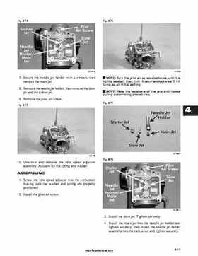 2001 Arctic Cat ATVs factory service and repair manual, Page 262