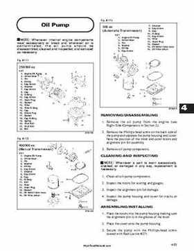 2001 Arctic Cat ATVs factory service and repair manual, Page 272