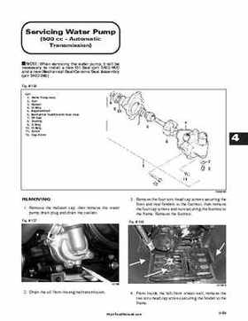 2001 Arctic Cat ATVs factory service and repair manual, Page 280