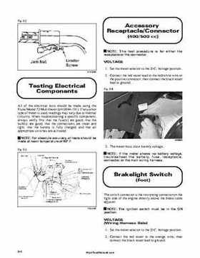 2001 Arctic Cat ATVs factory service and repair manual, Page 289