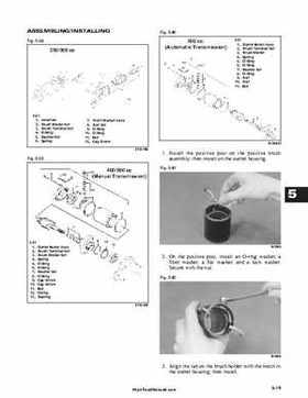 2001 Arctic Cat ATVs factory service and repair manual, Page 304