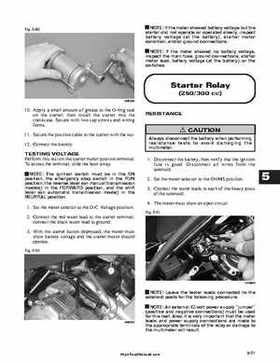 2001 Arctic Cat ATVs factory service and repair manual, Page 306