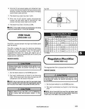 2001 Arctic Cat ATVs factory service and repair manual, Page 308
