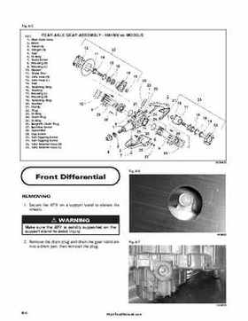 2001 Arctic Cat ATVs factory service and repair manual, Page 317
