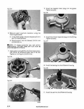 2001 Arctic Cat ATVs factory service and repair manual, Page 329