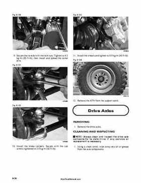 2001 Arctic Cat ATVs factory service and repair manual, Page 339