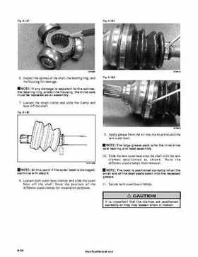 2001 Arctic Cat ATVs factory service and repair manual, Page 341