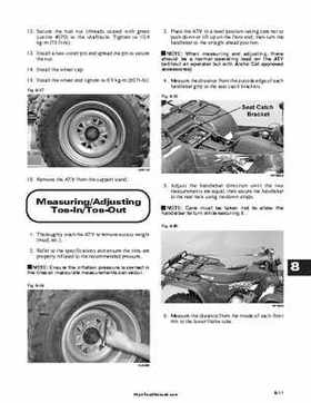 2001 Arctic Cat ATVs factory service and repair manual, Page 376