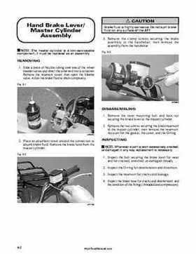 2001 Arctic Cat ATVs factory service and repair manual, Page 393