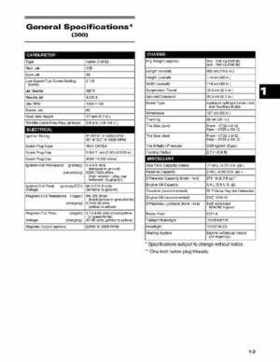 2003 Arctic Cat ATVs from 250cc to 500cc Service Manual, Page 4