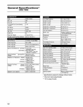 2003 Arctic Cat ATVs from 250cc to 500cc Service Manual, Page 9